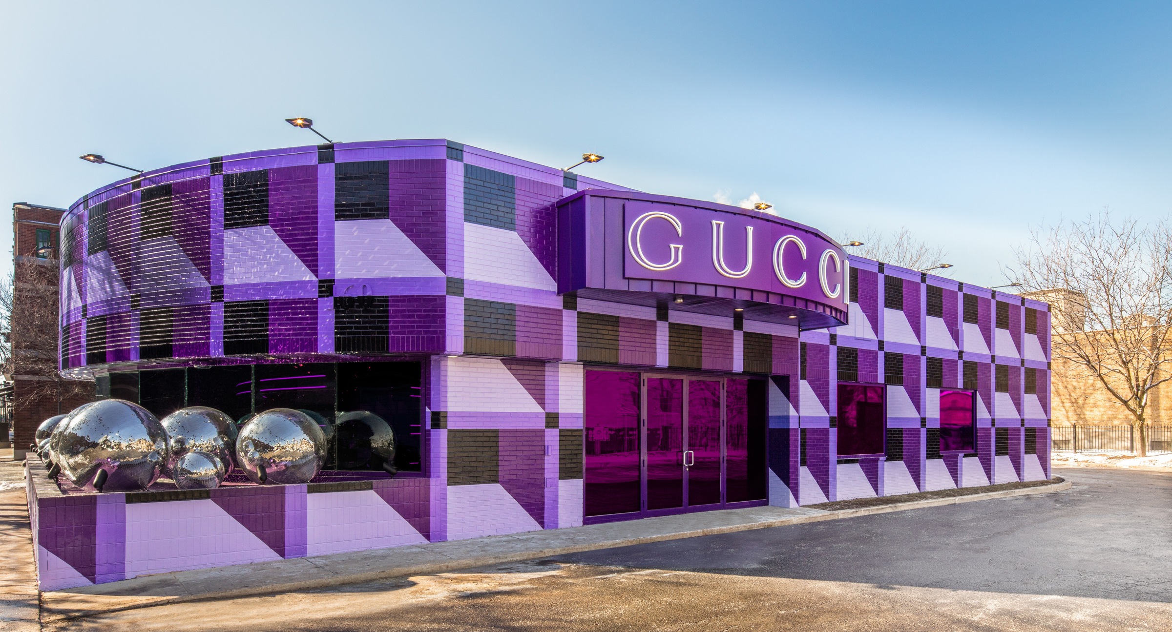 Gucci · Chicago pop-up · Storefront